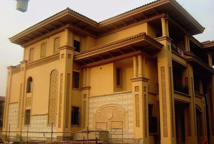 GRC構(gòu)件的表面要怎么做?